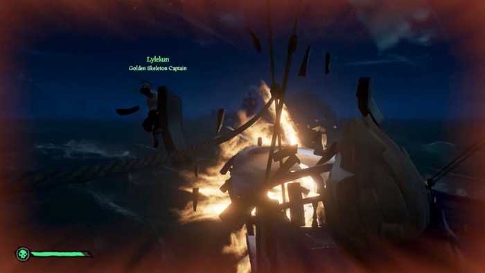 The moment we lost our sloop